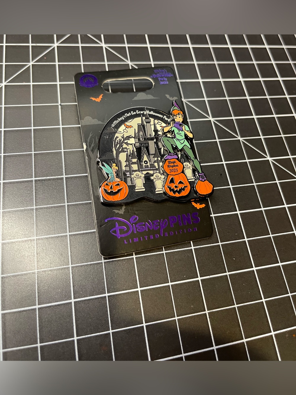 Disney Peter Pan & Tinkerbell Mickey’s Not So Scary Halloween Party 2025 Pin LE